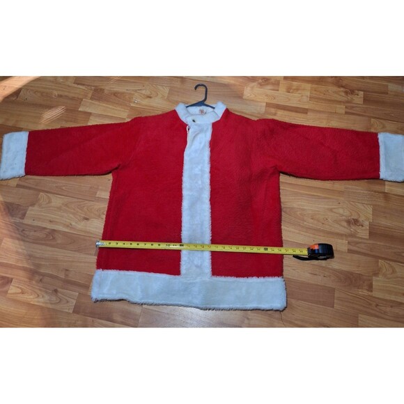 Vintage Rennoc Corp Santas Best Holiday Christmas Red Santa Claus Suit L - Picture 3 of 8